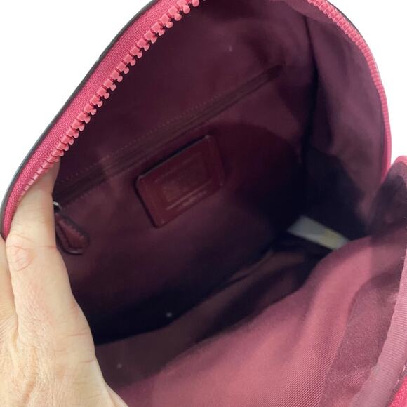 COACH Vale Medium Charlie Backpack In Signature Canvas With Rexy By Guang Yu - Picture 4 of 8